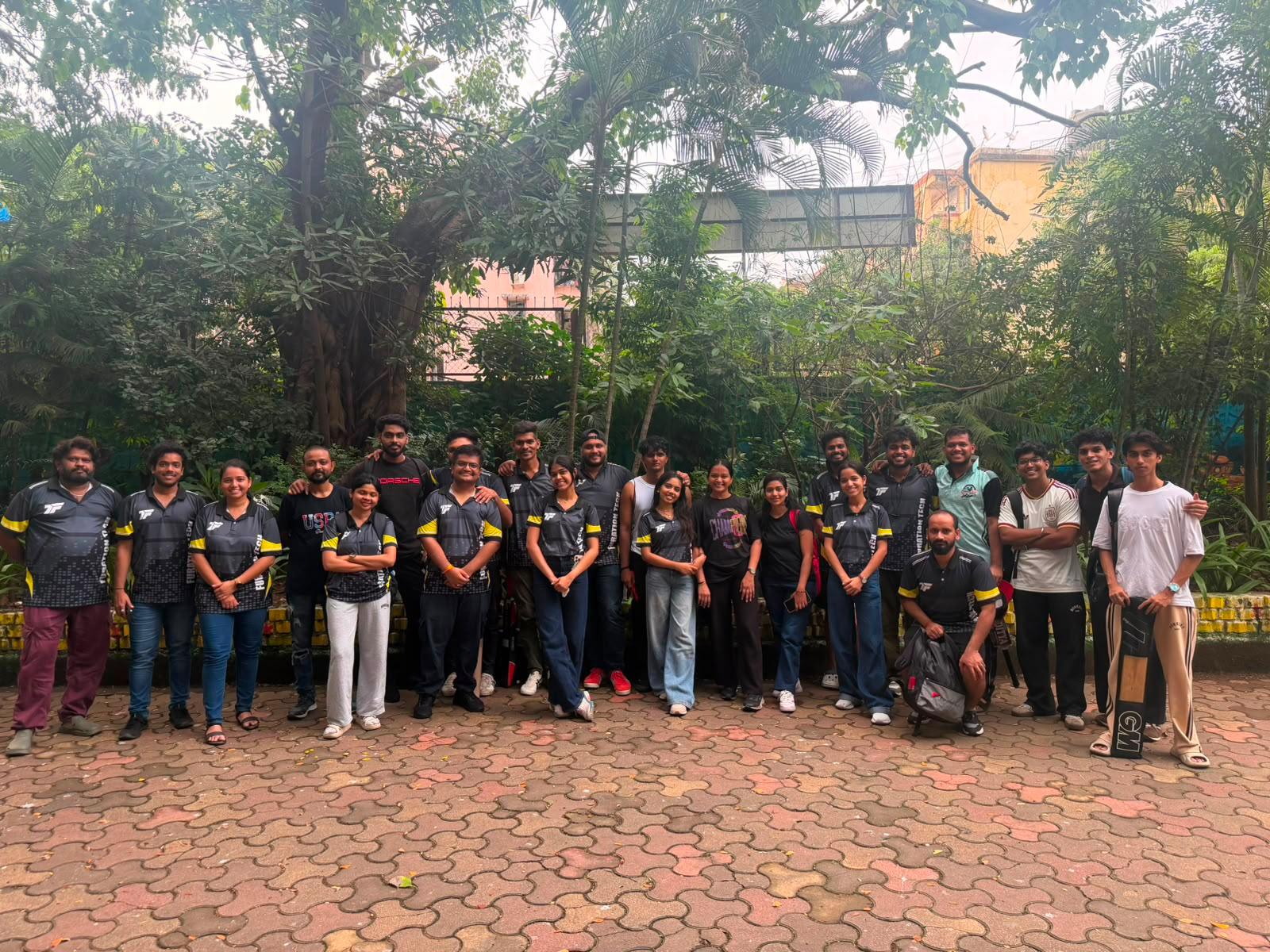 Team outdoor trip group photo